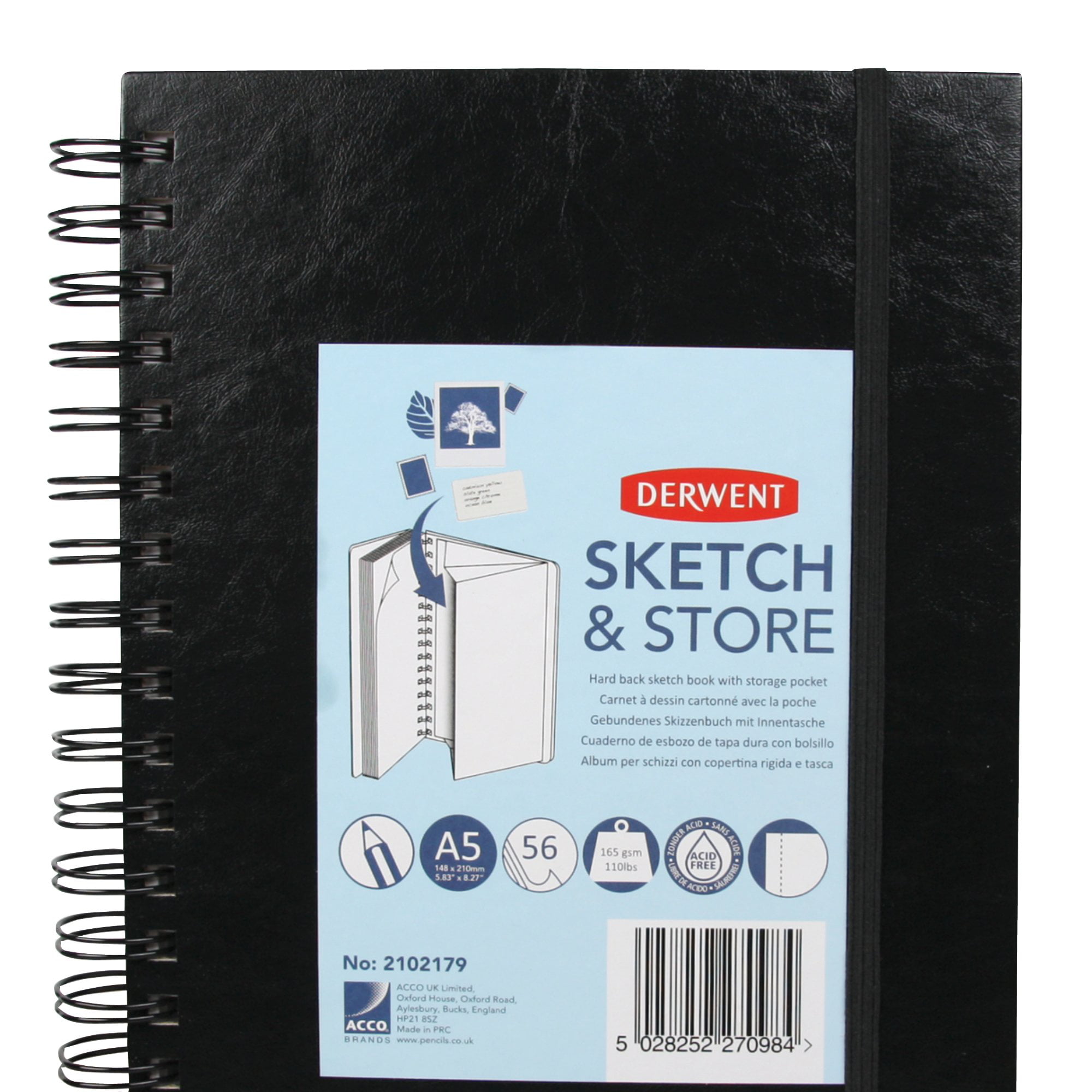 ZEONHAK 20 Pack A5 Spiral Sketchbook, Spiral Bound Sketch Pad, Kraft Cover  Sketch Book, 100gsm, 60 Sheets/120 Pages 