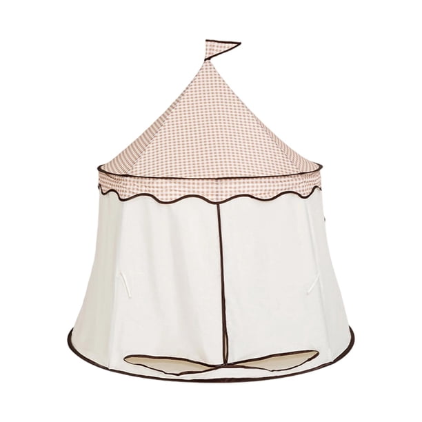 Kids Play Tent Infantil Portátil para Niños con Palabras Clave Como Escenario de Roles Privacidad y Tienda Plegable Fabricada en Blanco