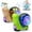 Green + Khaki, variant on Luminous Snail Toy,2025 New Electric Snail Toy Tummy Time Crawling Snail Baby Toy Musical Toys with Light-up Music,Musical Crawling Snail Toys Interactive Sensory Toy for Home,Christmas Birthday Gift