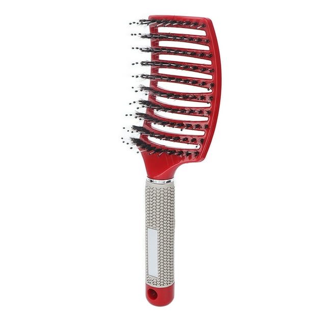 Cepillo para desenredar el cabello, cepillo para secar el cabello con ventilación curva, cepillo para desenredar la paleta True Excellence