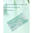 thumbnail image 2 of Sappho from Lesbos Botanical Feminine Wipes for Intimate Care, Individually Wrapped Wet Wipes, 100% Cotton, Extra Large 20x19cm, Botanical Plant Extracts and Yeast/Zinc Ferment, 18 count, 2 of 6