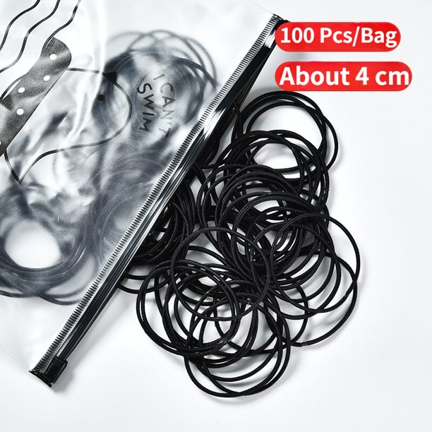 10/50/100 unids/set mujeres niñas colores suaves Scrunchies banda elástica para el cabello señora encantadora bandas de goma sólidas accesorios para el cabello femenino Tan Jianjun unisex