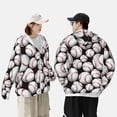 thumbnail image 4 of Disketp Mignon Baseball pour Hommes Protection Solaire Chandail à Capuchon Performance Manches Longues Pêche Extérieur Léger-TG, 4 of 7