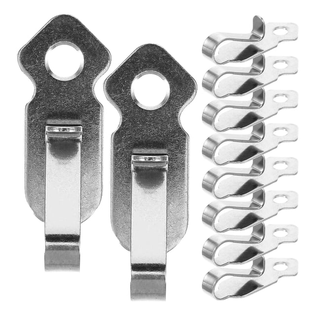 10 Sets Screw Hooks For Hanging Outdoor Hook String Light Hooks For Outside Metal String Light Hook