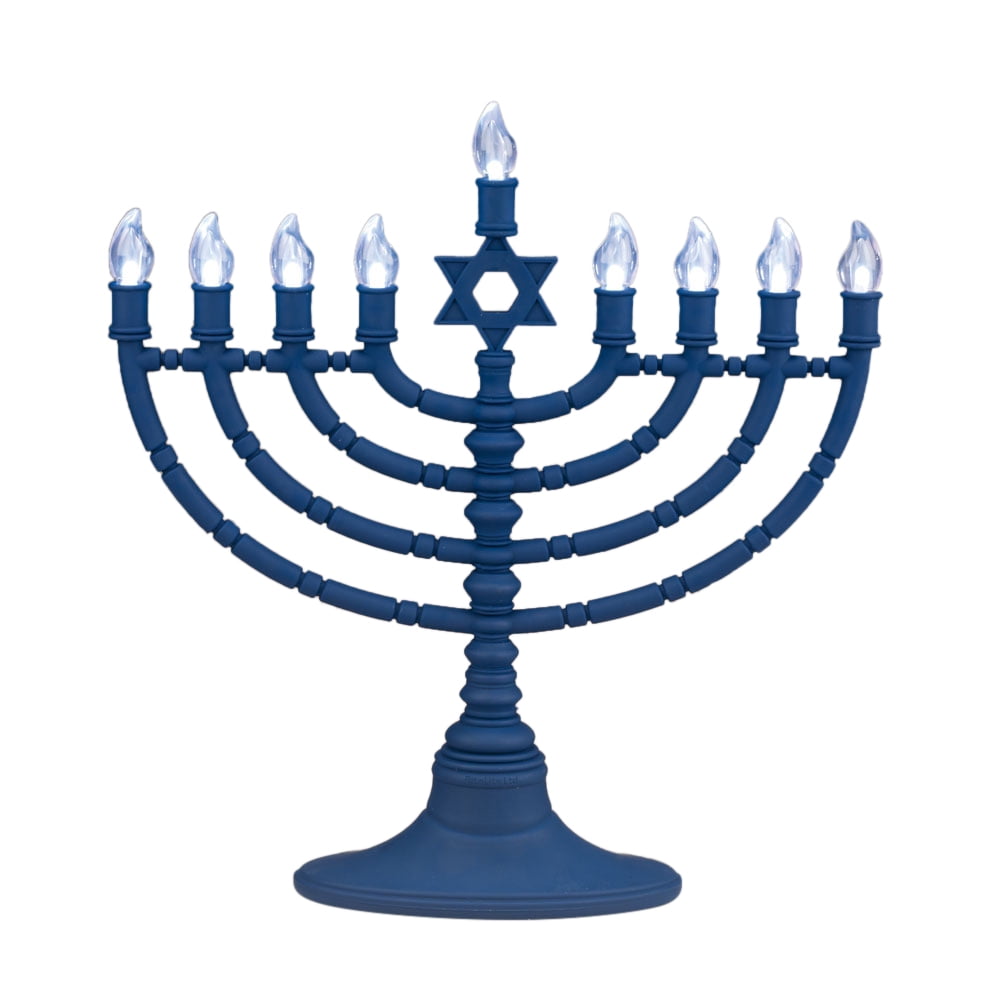 Rite Lite 11.5" Traditional LED Battery Operated Hanukkah Menorah