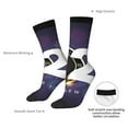 thumbnail image 4 of Haiem 2025 Happy New Year 4 Pattern Crew Socks – Soft & Durable Moisture-wicking Socks, Stay-Up Fit for Business, Work, and Casual Wear Size 5-11, 4 of 6