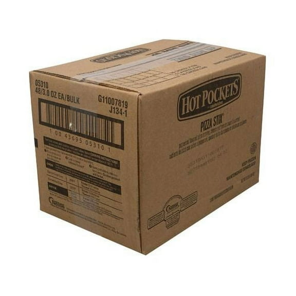 Nestle Hot Pockets Pepperoni Pizza Stix, 3 Ounce 48 per case.