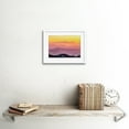 thumbnail image 2 of Misty Mountain Beautiful Sunrise Panorama Framed Wall Art Print, 2 of 5