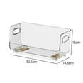 thumbnail image 2 of Plastic Desktop Storage Baskets Portable & Lightweight Box for Kitchen Bathroom Study Dorms, 2 of 2