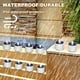 thumbnail image 5 of La Del Té LED Al Aire Libre Mira Trasluz Prenda Impermeable Electrónica Lámpara Solar IP44 Que Parpadea, 5 of 9