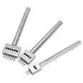 thumbnail image 1 of Noref Spacing Punching Tool, 3PCS Spacing Punch Tool DIY Leather Craft Hole Punching Set Belt Hole Puncher, 1 of 7