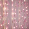 thumbnail image 4 of Decoración de interiores para bodas y fiestas Luces de fuegos artificiales con plumas LED de color blanco cálido, 4 of 7