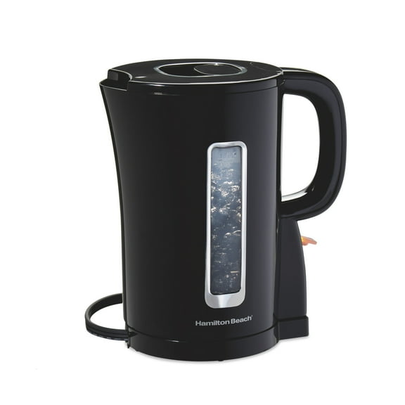 Hamilton Beach Electric Kettle, Tea & Water Kettle, 1.7L, Black