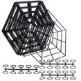 thumbnail image 3 of EeaseCA 10PCS Six Angle Fish Protectors Fish Pond Nets Plastic Fish Guards Professional Pond Mesh for Home Shop, 3 of 8