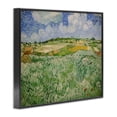 thumbnail image 2 of Stupell Industries Transitional Plain Near Auvers Black Framed Giclee Art, 20 x 16, by Vincent Van Gogh, 2 of 8