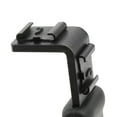 thumbnail image 4 of funtasica Universal Camera Grip L Bracket with 2 Side Hot Shoe Mount Video Light Flash, 4 of 8
