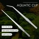 thumbnail image 2 of Aquarium Tweezers Extra Long 15 Inches, Stainless Steel Straight And Curved Tweezers 38cm Extra Lon, 2 of 5