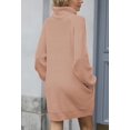 thumbnail image 3 of LAICAIW Robe Chandail Longue Ample à Col Roulé Oversize pour Femmes, 3 of 7