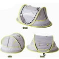 thumbnail image 3 of Portable Baby Beach Tent, UPF 50+ Pop Up Beach Tent Sun Shelter, Easy Setup Play Tent for Travel, Mini Beach Tent for Kids Toddlers, Outdoor Indoor Play and Sun Protection, 3 of 6