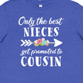 thumbnail image 4 of Inktastic Only the Best Nieces Get Promoted to Cousin Youth T-Shirt, 4 of 5