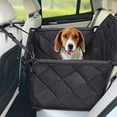 thumbnail image 1 of 2 In 1 Dog Seat Cover For Cars, Heavy Duty Back Seat Protector With Waterproof & Scratch Proof Technology, Quilted Material For Comfort, Portable Puppy/Pet Car Booster Seat,, 1 of 5