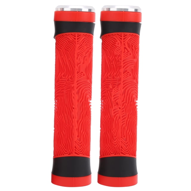 Bike Handlebar Grips, Anti-Slip Handlebar Cover Silicone + Aluminum Alloy Rubber Shockproof Ultralight For Outdoor Cycling ANGGREK Otros