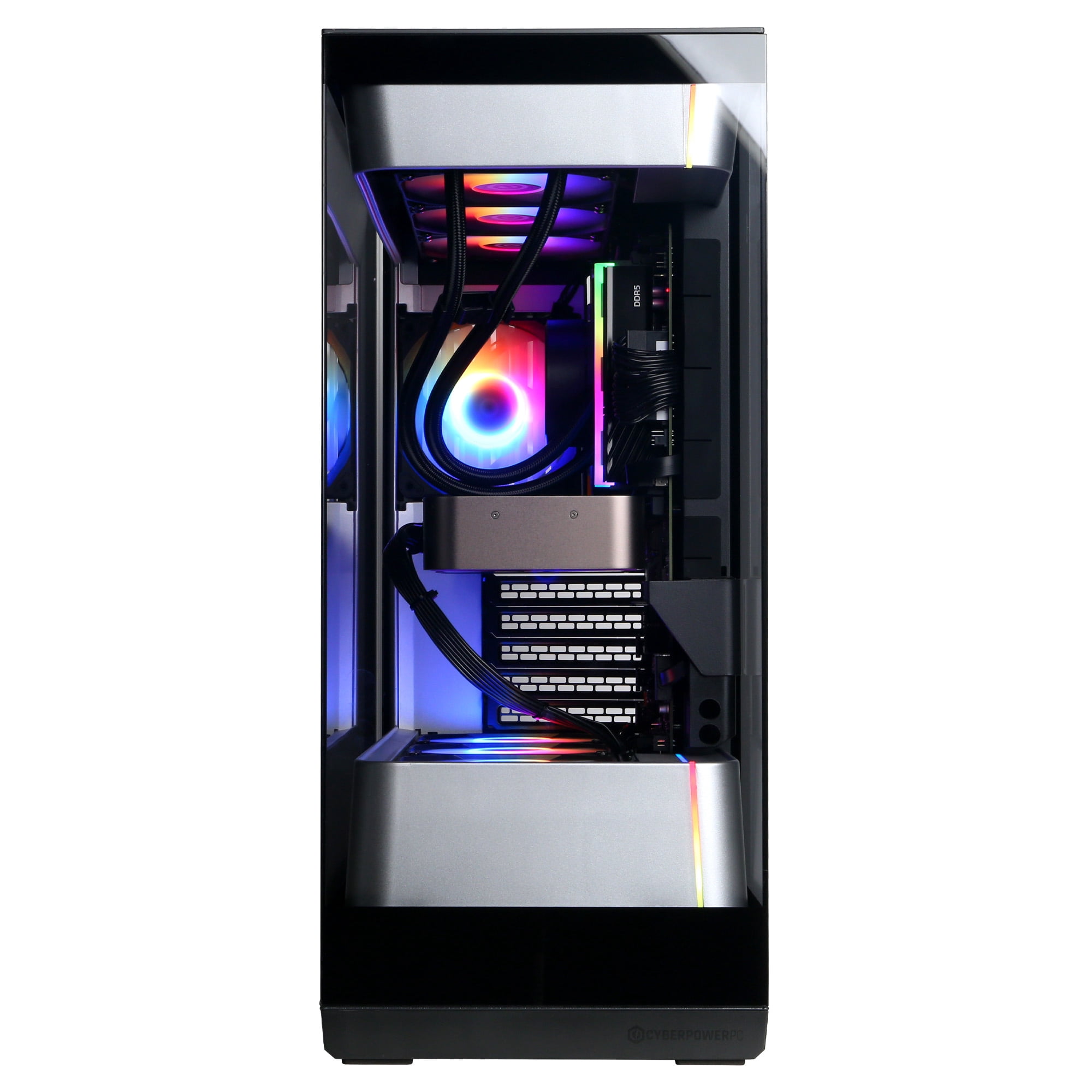 CyberPowerPC Gaming PC, AMD Ryzen 7 9800X3D, NVIDIA GeForce RTX 5080 16GB Founders Edition, 32GB DDR5, 1TB SSD, SLC8500WST