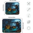 thumbnail image 3 of GZHJMY Halloween Décor Dish Drying Mat - 18 x 24inch- Extra Large Microfiber Dish Drying Mat, Dish Draining Mat, Counter top Mat, Bat Pumpkin Halloween（267）, 3 of 7