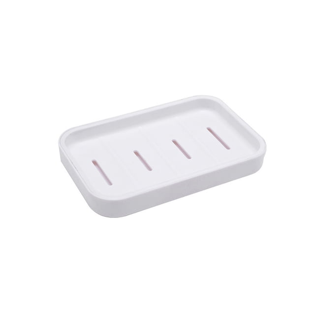 Porta Jabón de Doble Capa con Drenaje, Ahorrador de Jabón, Bandeja con Autodrenado para Baño, Ducha, Accesorios de Cocina, Juego de 2 Piezas