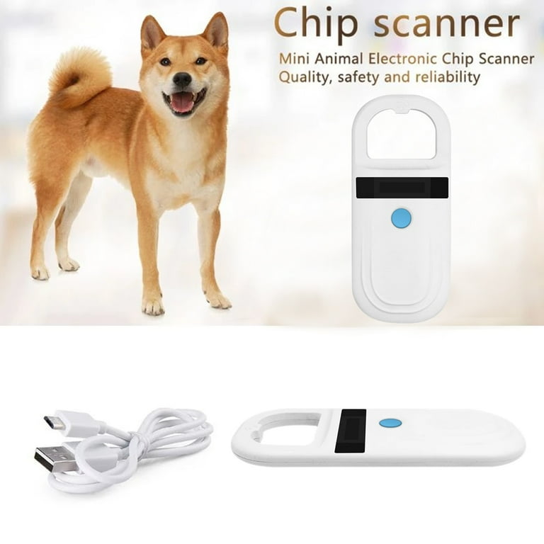 fankhu Handheld Pet ID Microchip Scanner ISO 11784 11785 FDX-B