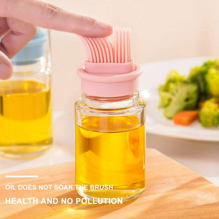 Olive Oil & Marinade Bottle Basting Brush - Silicone – USA Seasonings