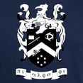 thumbnail image 3 of CafePress - Pi Alpha Phi Black And White Crest T Shirt - Men's Classic Graphic Cotton T-Shirt, 3 of 4