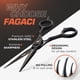 thumbnail image 4 of Tijeras de pelo Fagaci Professional 14 cm 440C Steel Superior, 4 of 8