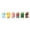 Green, variant on Bfogop Funny Small Animals Ornament Dashboard Decorations, Cute Car Accessories Interior Dashboard Accessories, Car Center Screen Decor Windmill Bicycle Handlebar Decoration 6Pcs