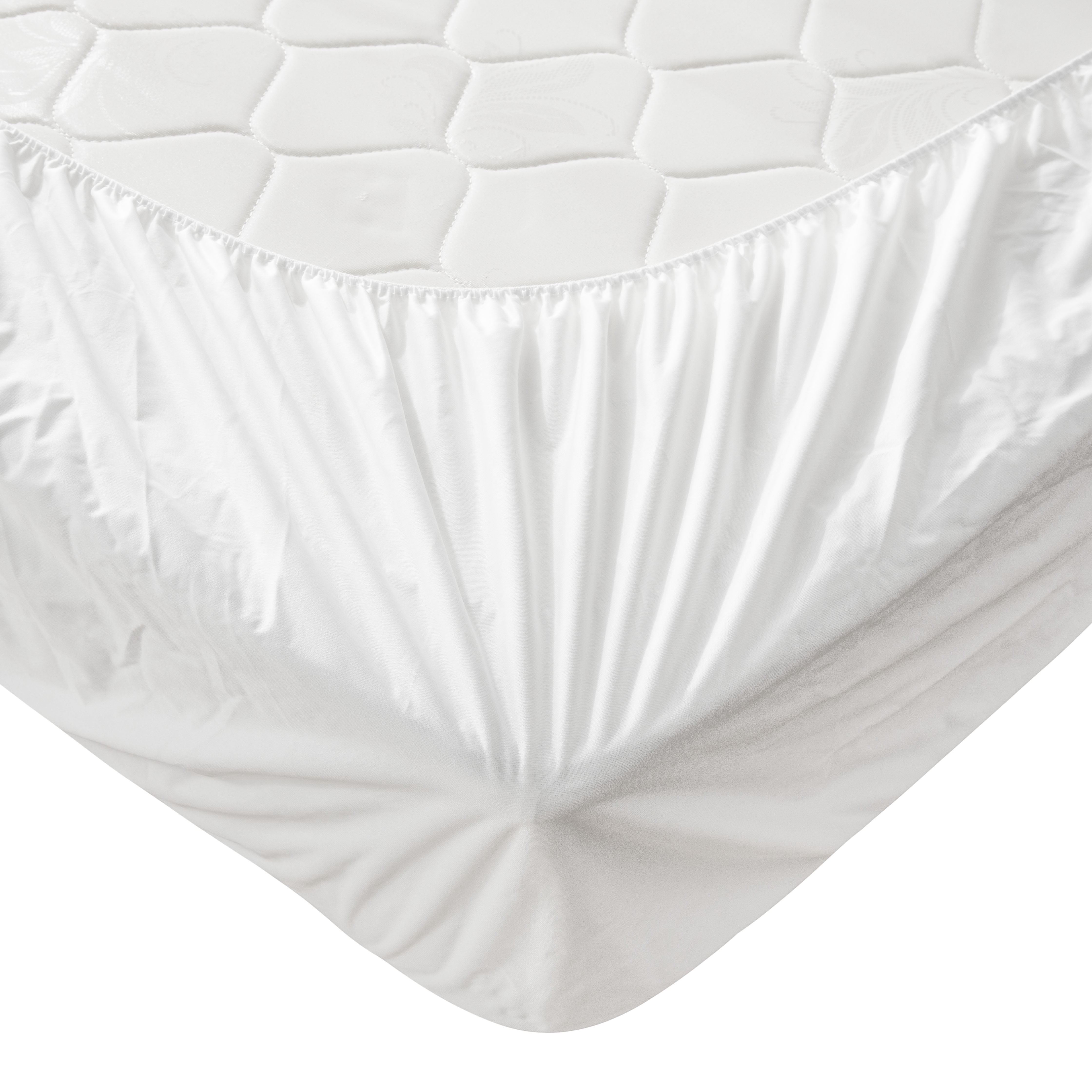 Waterproof 3D Air Cooling Mattress Cover, 18" Deep Pocket Mattress Protector for Comfort, Noiseless, King Size