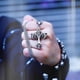 thumbnail image 2 of Fashion Vintage Flame Cross Pendant Necklace For Women Men Long Chain Punk Goth Trendy Accessories Choker Gothic Jewelry, 2 of 5
