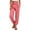 747#Pink, variant on Women's Boho Beach Harem Pants Smocked Waist Flowy Wide Leg Vacation Pants with Pockets Brown M