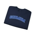 thumbnail image 3 of Godmom Godmother Sweatshirt Gifts Crew Neck Shirt Long Sleeve Unisex, 3 of 5