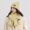 Light Yellow, variant on Winter Set with Long Scarf Knit Beanie Cap Wrap Twice for Added Warmth Hat Scarf