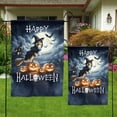 thumbnail image 4 of Happy Halloween Shih Tzu Witch Pumpkins Bats Garden Flag 12x18in Double Sided Lion Dog Lover Gifts Outdoor Decor - 13012, 4 of 5