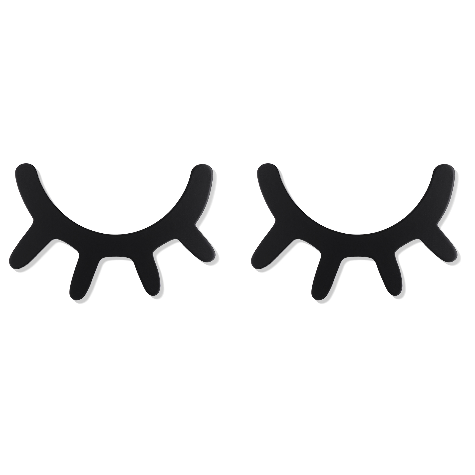 A Pair of Eyelash Wall Decoration Eyelash Wall Stickers Sleepy Eyes