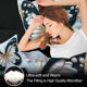 thumbnail image 4 of Bed in A Bag A Nice Night en 3D Butterfly Twin en negro y dorado, 4 of 8