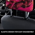 thumbnail image 6 of 2 PCS Car Headrest Cover, French Bulldog Cool No.130 Soft Car Seat Head Rest Cover Protector Interior Car Accessories Seat Covers for Cars Truck Auto Only Covers, 6 of 8