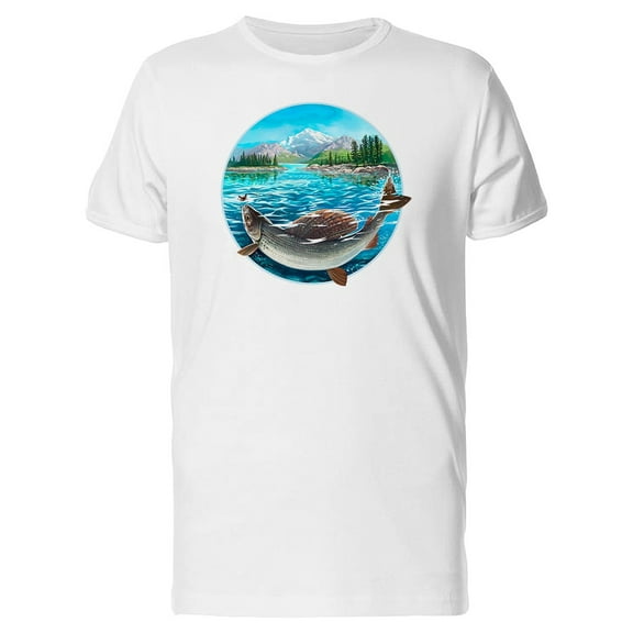 Fishing For Grayling Tee Men's -Image by Shutterstock