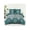 Turquoise1, variant on 7 Pieces Boho Bed In A Bag For Queen King Bed, Black Damask Comforter Set With Sheets, Pillowcases & Shams, Soft Microfiber Lightweight Bedding Sets For All Season
