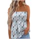 thumbnail image 1 of Mujeres sin tirantes Bandeau Tank Tops Verano Casual Sin mangas Tube Shirt Blusa Tanks Top Fridja gh4192, 1 of 9