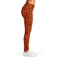 thumbnail image 4 of West African Adinkra Symbols Print Leggings, African American Sexy Yoga Leggings For Women., 4 of 5