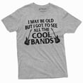 thumbnail image 6 of Men's Funny Music T-shirt cool bands 90s 80s 70s Rock Tee Shirt Guitar TShirt (Medium Navy Blue), 6 of 7