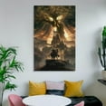thumbnail image 6 of Elden Ring Game Poster 17 Canvas Wall Art Print For Room Aesthetic And Decor Poster For Bedroom Living Room Bathroom Kitchen Office Decor, 6 of 8