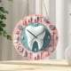 thumbnail image 5 of Reloj de dientes de leche para niña, acrílico plano 2D, decoración para sala de estar, dormitorio, bolso, cadena colgante, 5 of 7